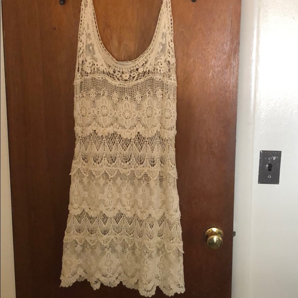 Boho crochet dress!